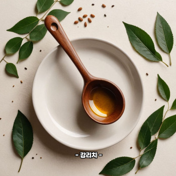 공복에 참기름 한스푼