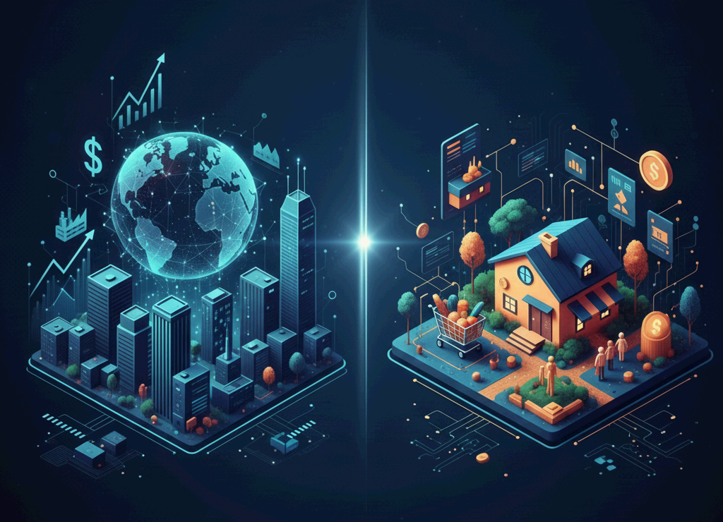 거시경제와 미시경제란? 개념부터 실생활 적용까지 완전 정리