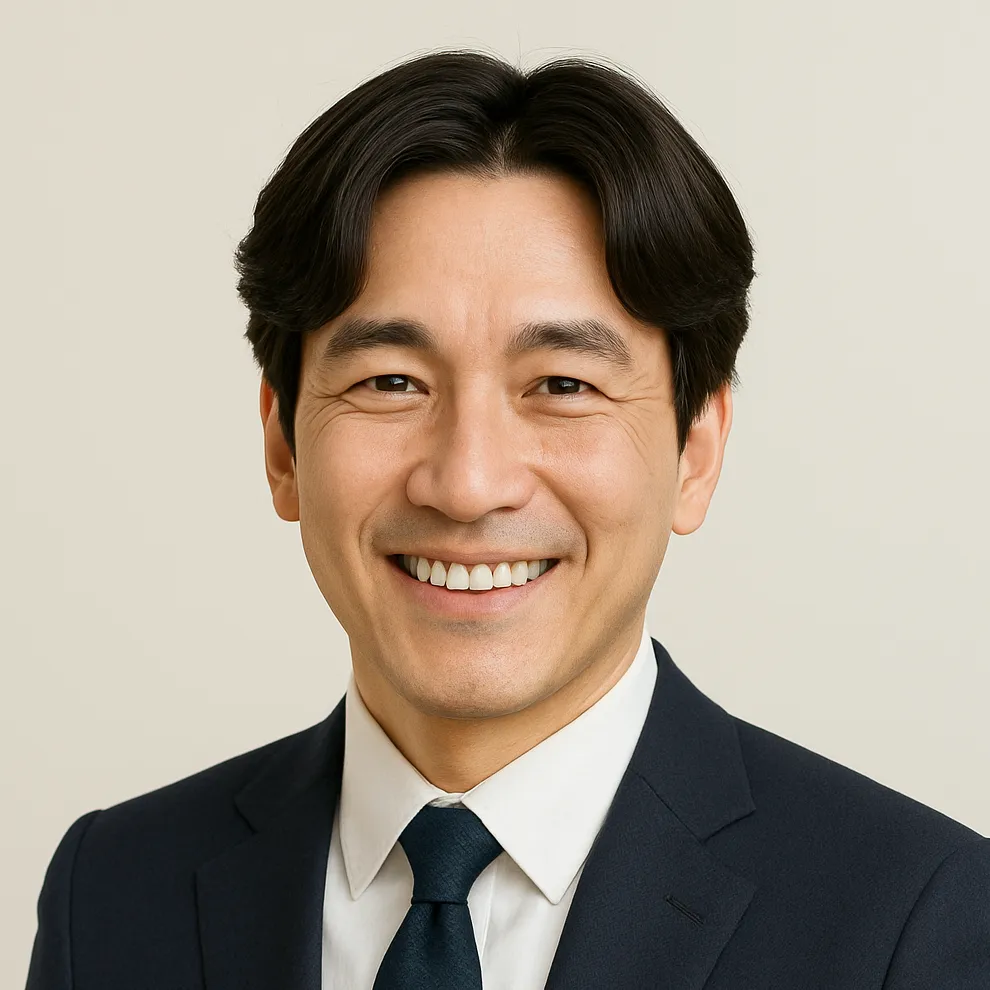 가르마펌 (6:4 또는 5:5)