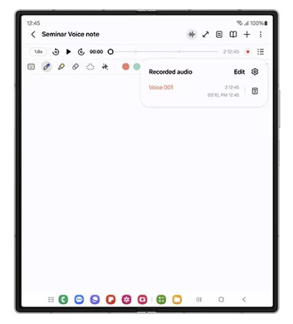 삼성 갤럭시Z 폴드 6 노트 어시스트