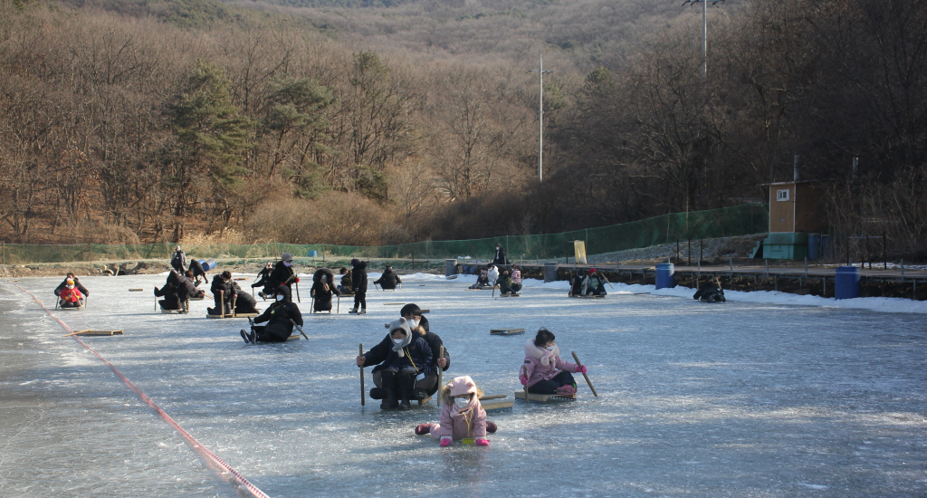 강화 신선지 빙어 축제