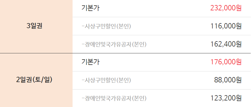 부산 락페스티벌 2024 티켓예매 할인정보