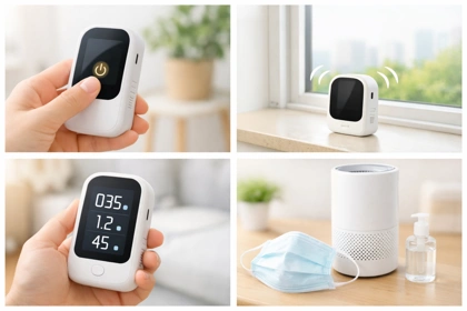 미세먼지측정기 사용법과 측정 방법 설명5