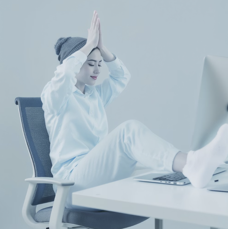 말초신경을 깨우는 '꼼지락 스트레칭'