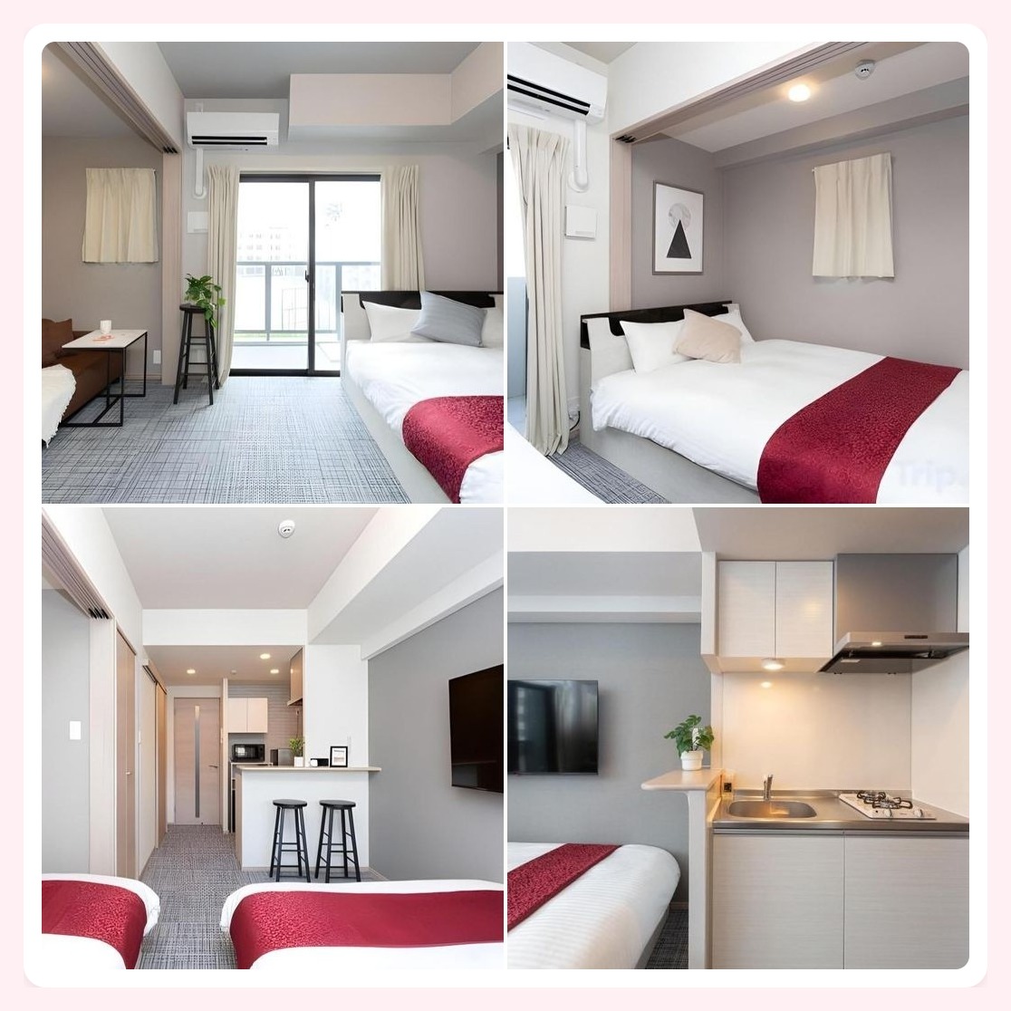 Residence Hotel Hakata Minoshima 객실 내부