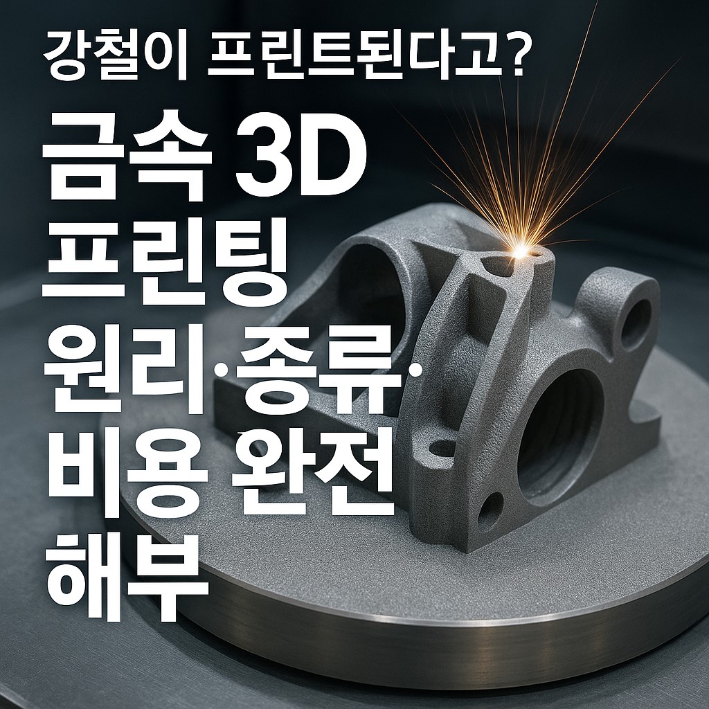 금속 3D 프린팅 원리·종류·비용 완전 해부 대표 이미지