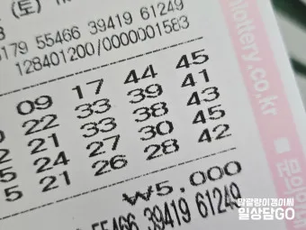 로또 4개 당첨은 몇 등? 로또 당첨금 수령 절차 안내_16