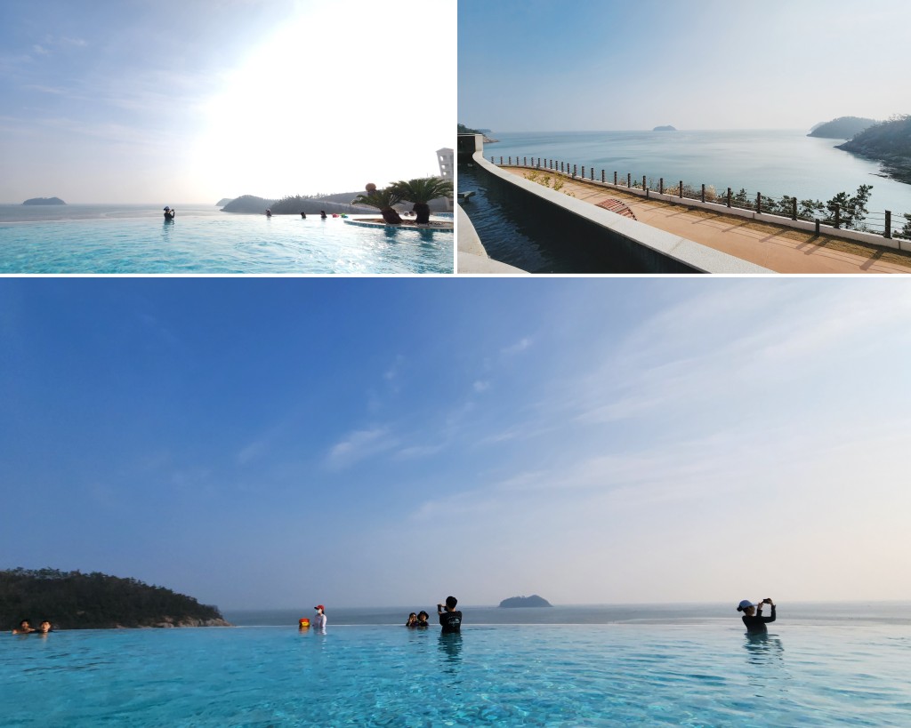 진도쏠비치 인피니티풀 경관