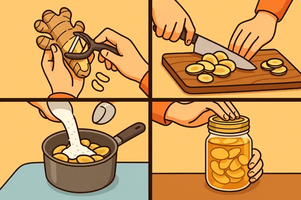 생강청 만드는 법 단계별 초간단 레시피18