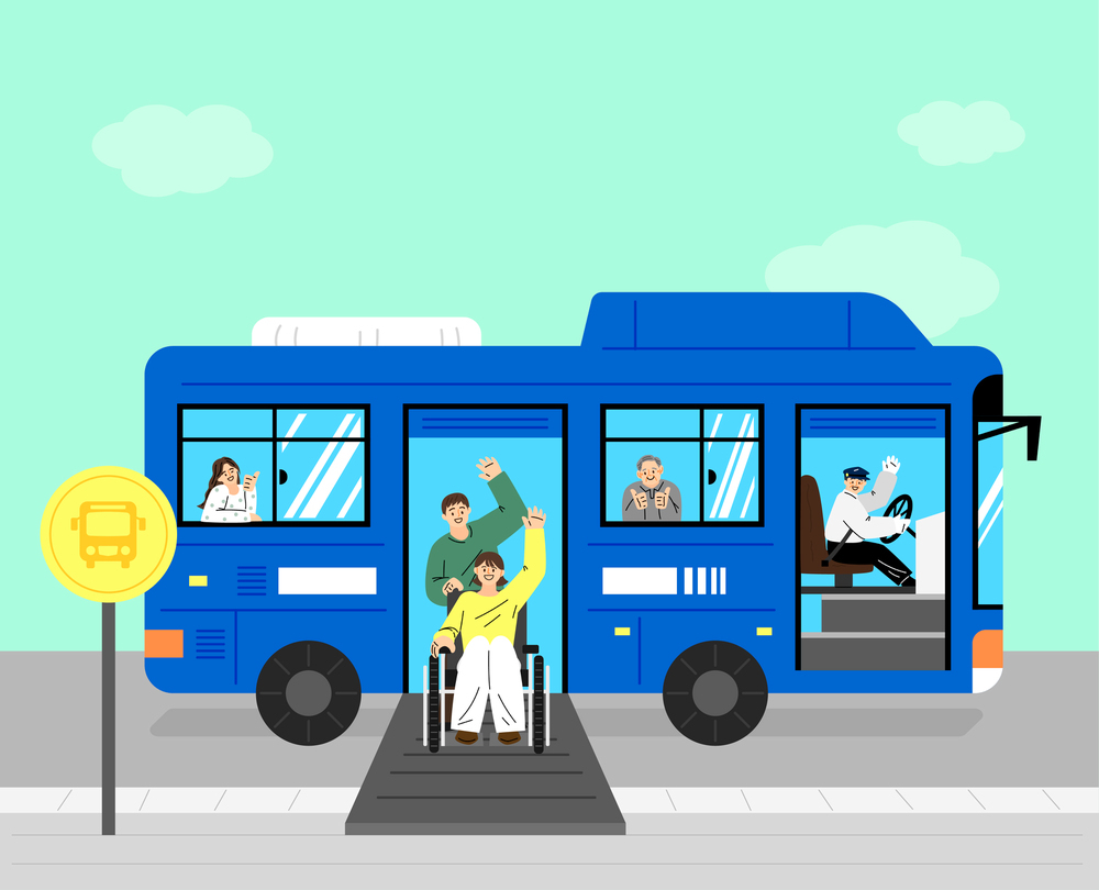 장애인과 노인들이 장소에 자유롭게 접근하고, 이동하며, 생활할 수 있는 환경을 조성합니다.