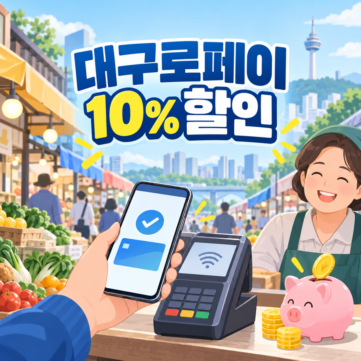 대구로페이 10% 할인