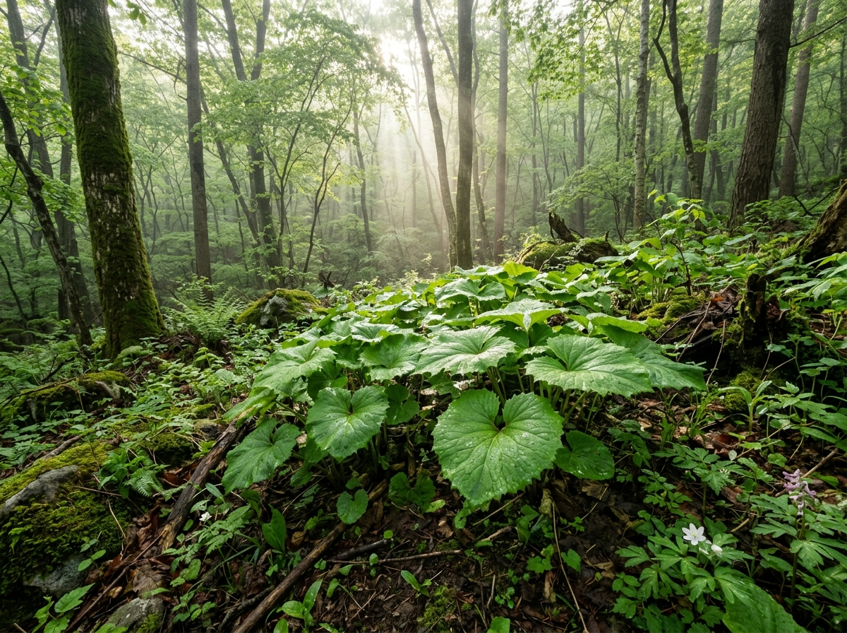 곰취 효능 봄나물 Ligularia fischeri 산나물