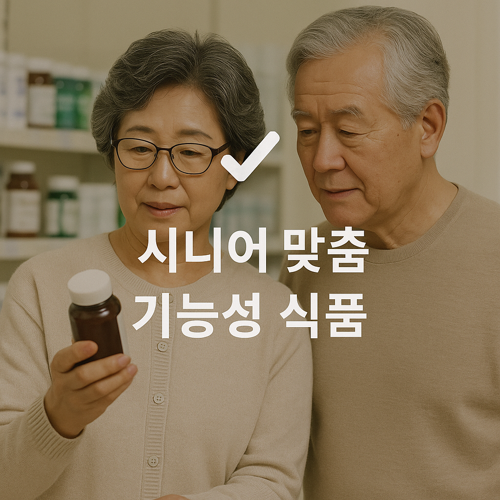 약이 아닌 &lsquo;식품&rsquo;으로 관리하는 시대, 시니어 기능성 식품 트렌드 변화