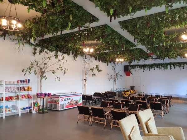 용인산토리니-매점내부