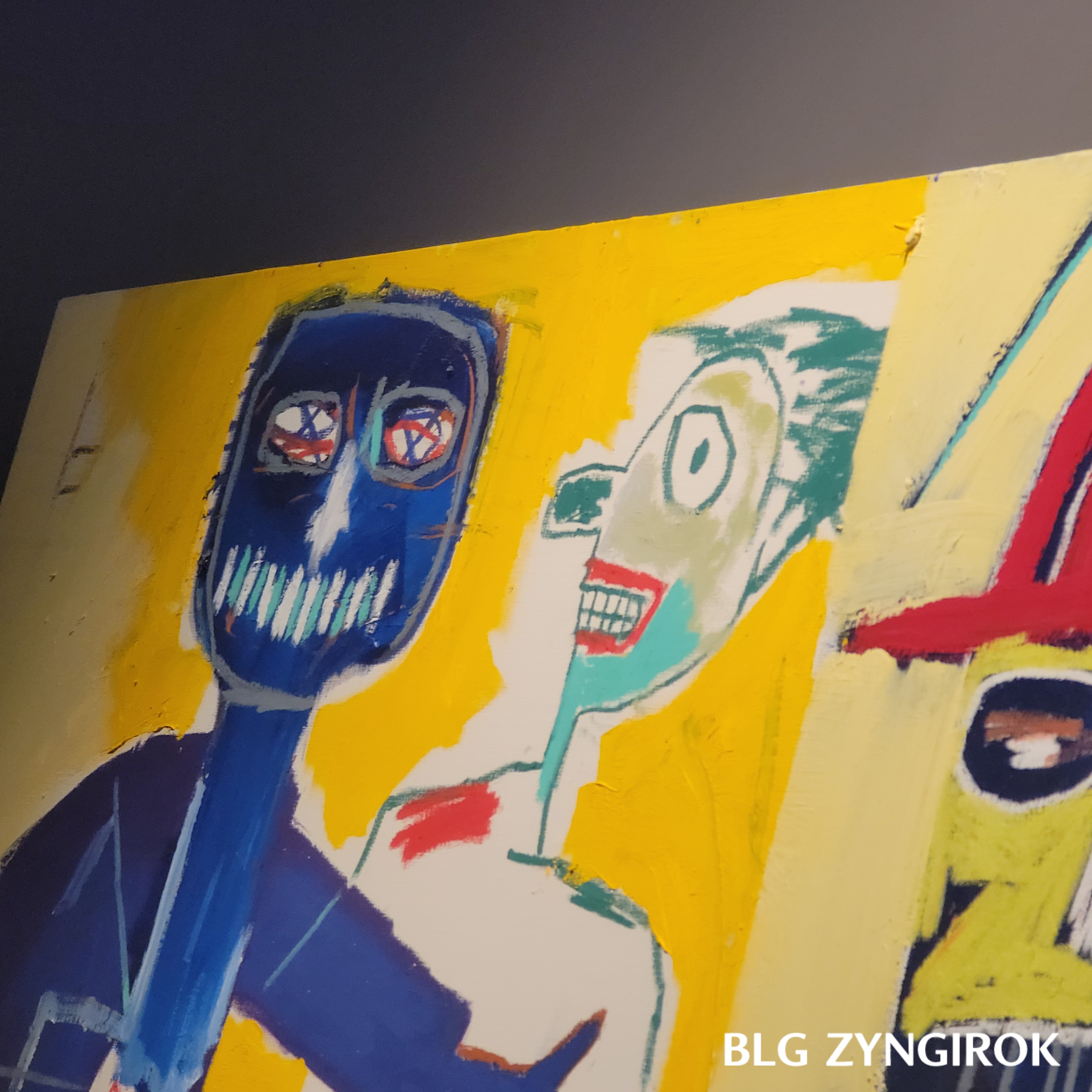 장미셀 바스키아 - 과거와 미래를 잇는 상징적 기호들