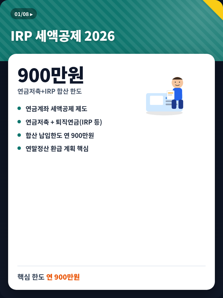 IRP 세액공제 2026 패널 1