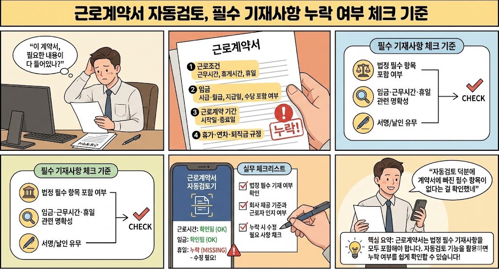 교대근무자 야간수당 자동계산 및 주간 혼합 근무 가이드