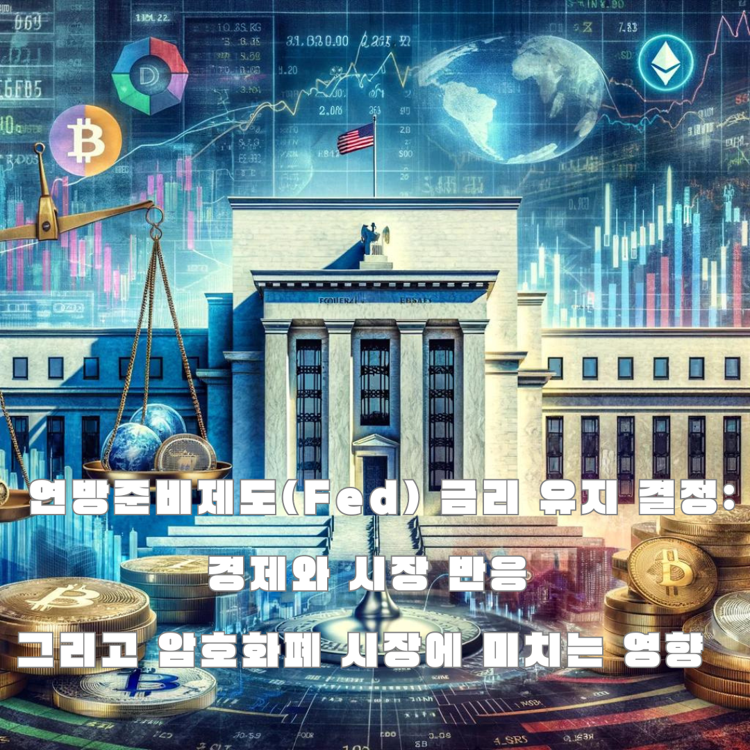 연방준비제도(Fed) 금리 유지 결정: 경제와 시장 반응 그리고 암호화폐 시장에 미치는 영향