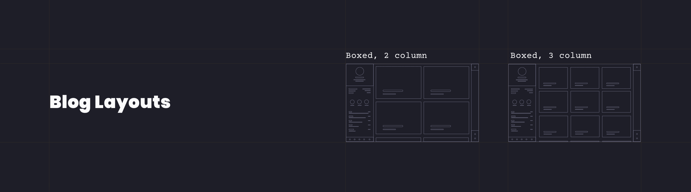 자기소개 포트폴리오 HTML 템플릿 무료 다운로드 - 블로그 레이아웃