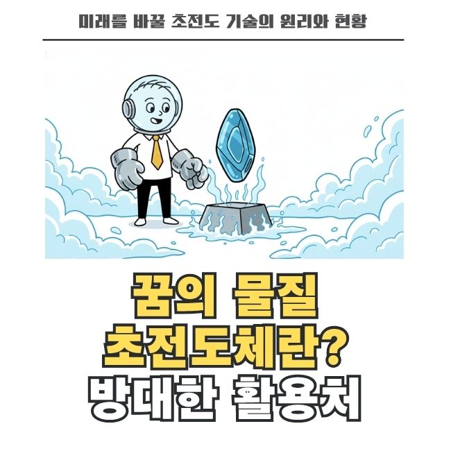저항 없는 전류 초전도 기술의 원리와 미래