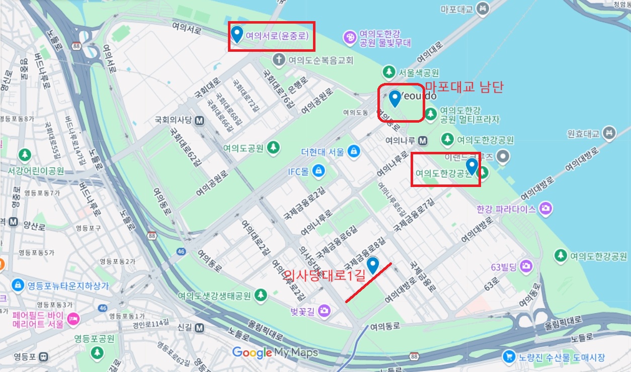 여의도 봄꽃 축제 사진 명소 관련 사진