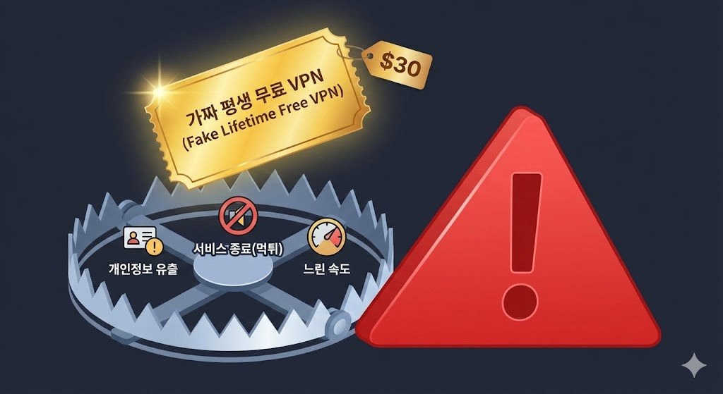 VPN 평생 이용권의 진실과 주의점