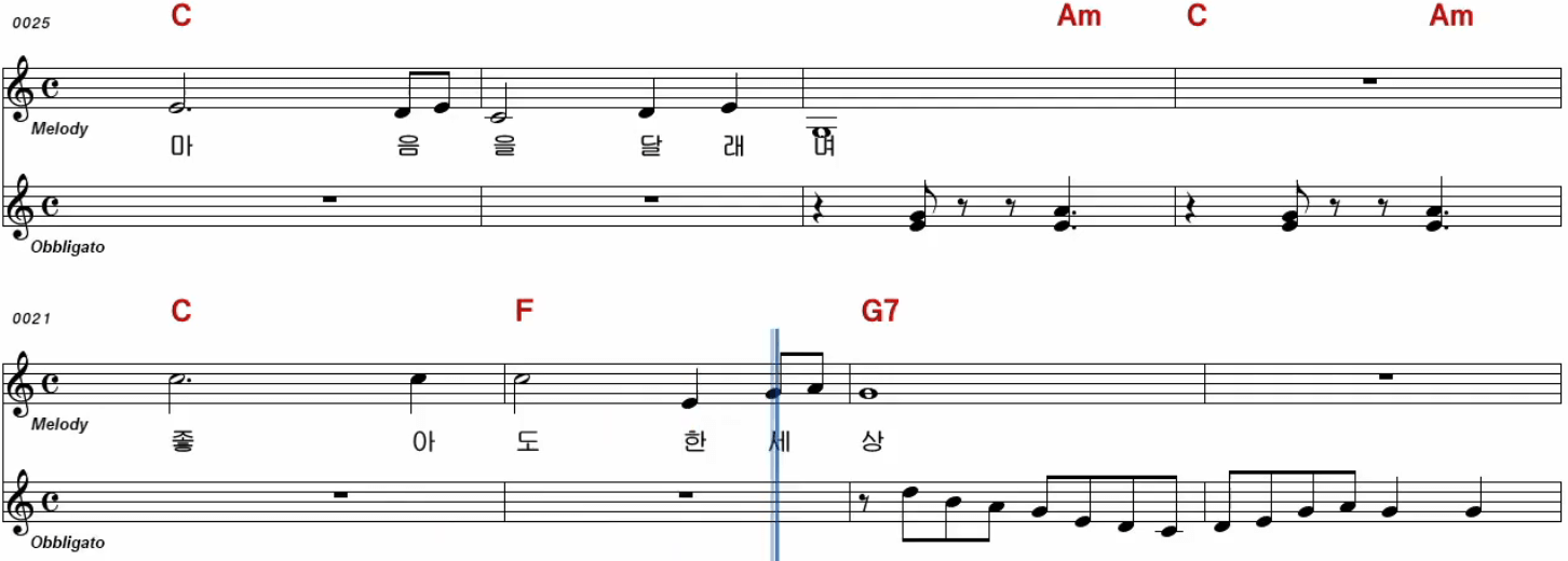 이환호(나훈아) 너와 나의 고향 악보