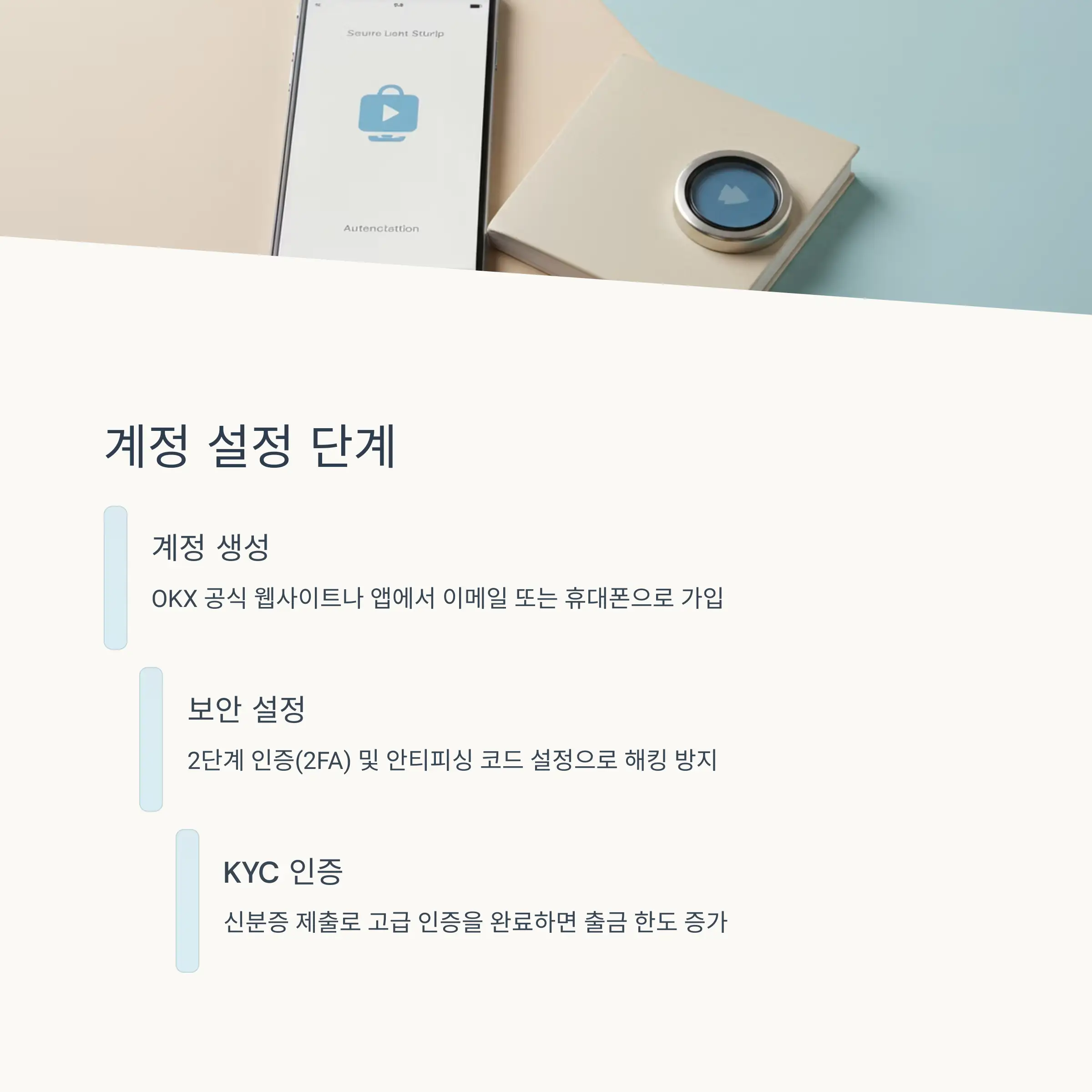 🔐 OKX 계정 설정 및 준비하기