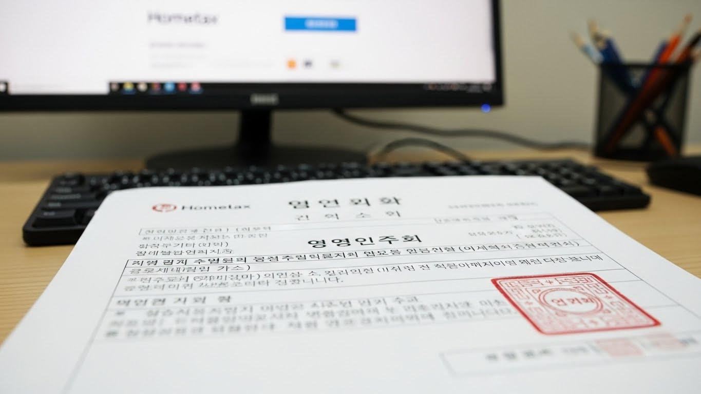 개인사업자 폐업신고 홈텍스