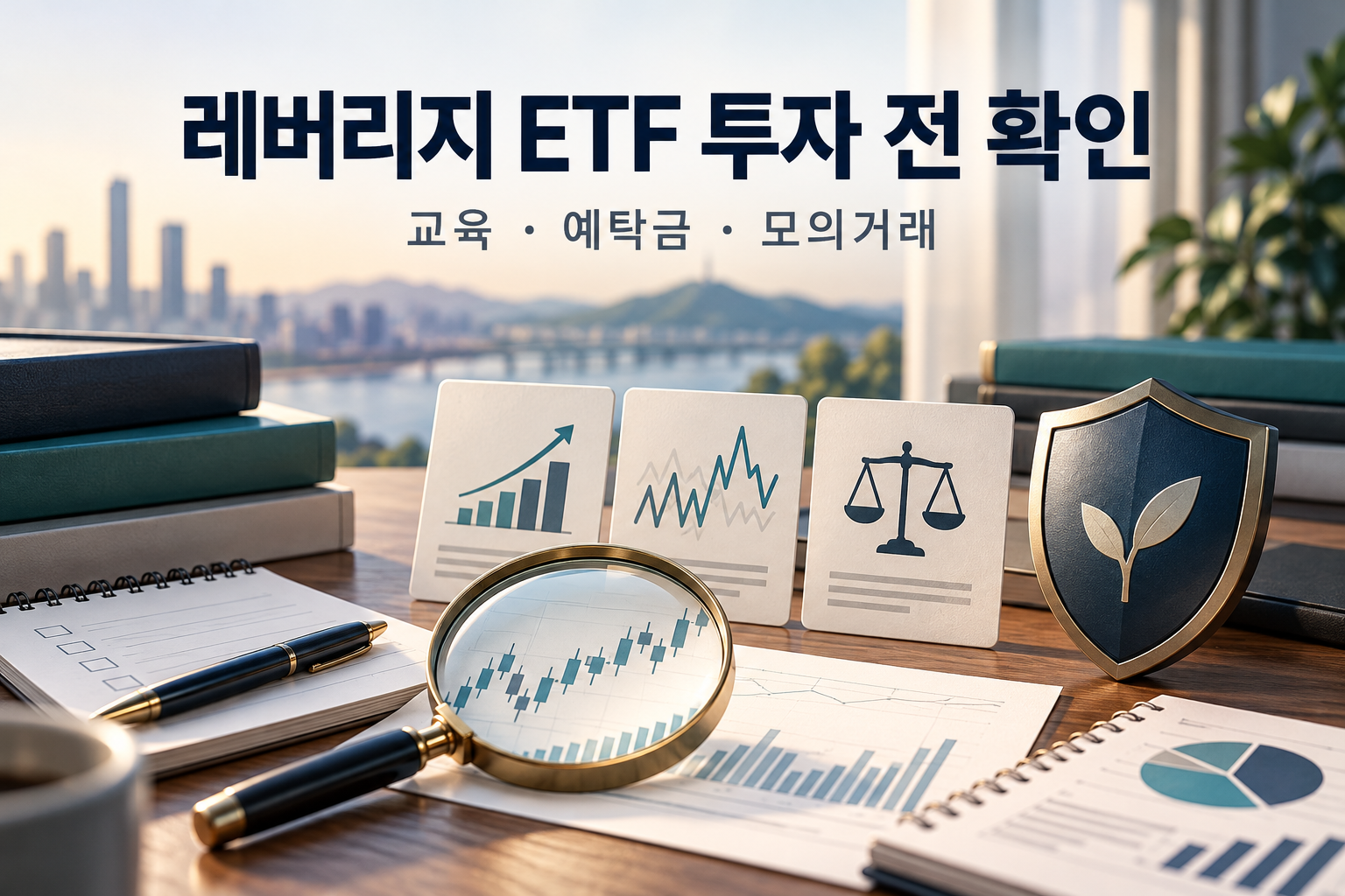 레버리지 ETF 투자 전 확인할 변경사항 - 일반형·단일종목 교육·예탁금·모의거래