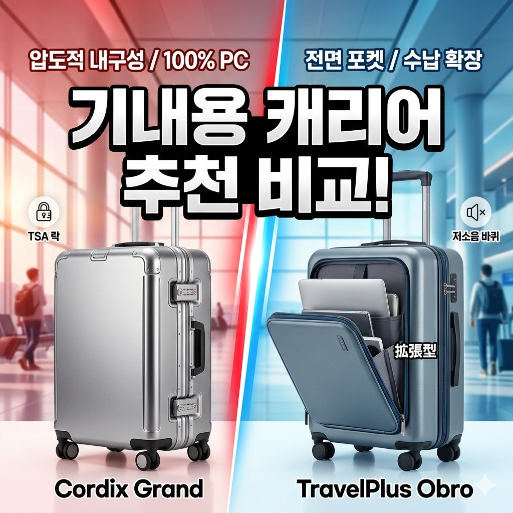 기내용 캐리어 추천 비교!