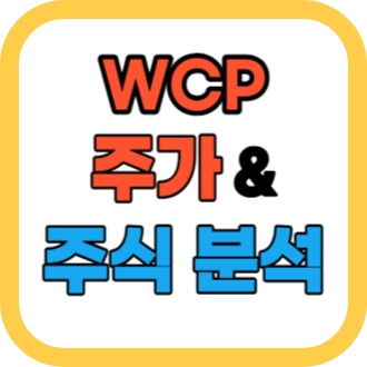 더블유씨피 WCP 주가 예측과 목표