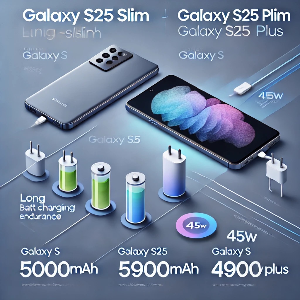 갤럭시 S25 슬림 vs 갤럭시 S25 플러스 비교