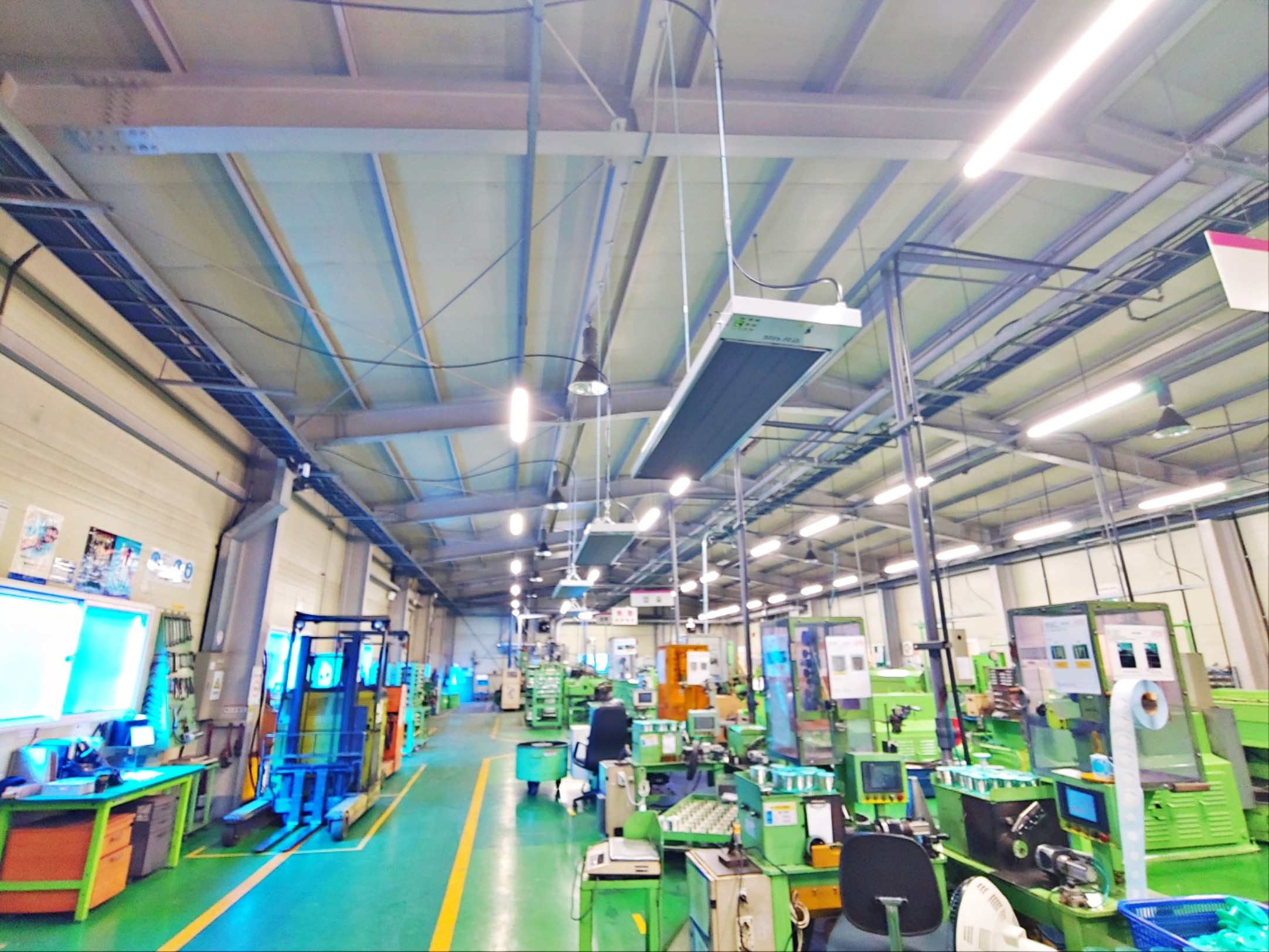 양산 공장 전기히터 설치1