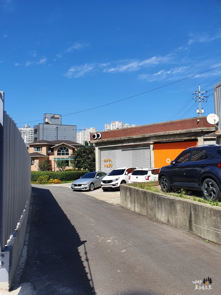 동탄 카페 오르르 가는길