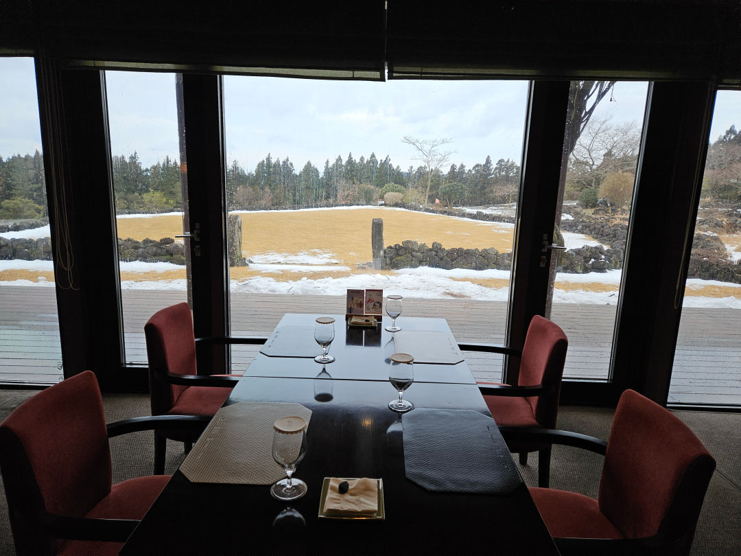 포도 호텔 레스토랑 내부