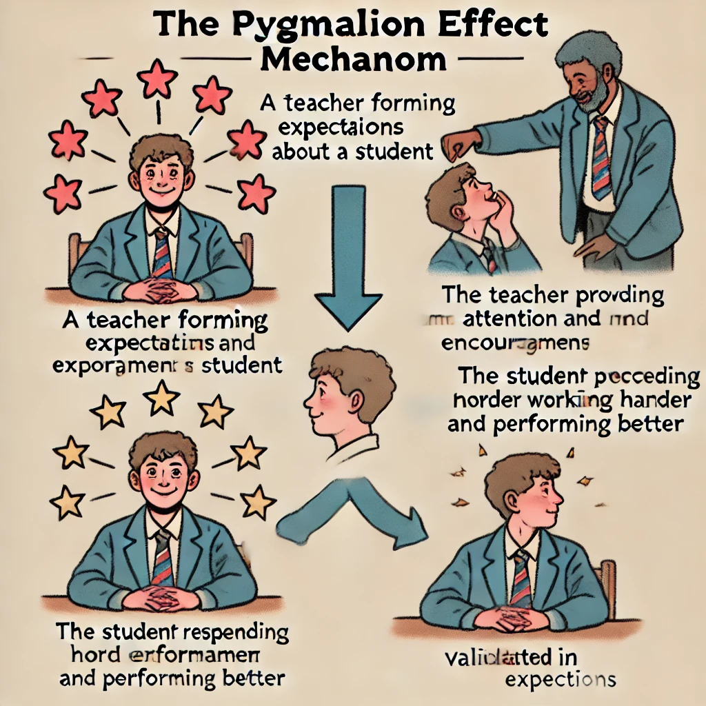 피그말리온 효과 (Pygmalion Effect): 피그말리온 효과의 메커니즘