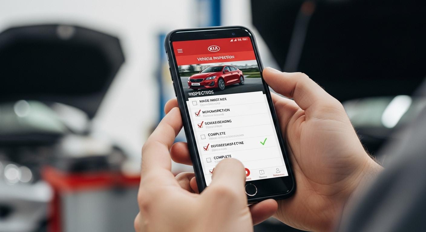 기아 자동차 점검 앱