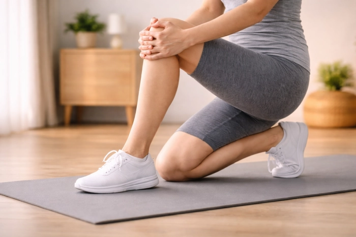 무릎에서 뚝뚝 소리가 나요