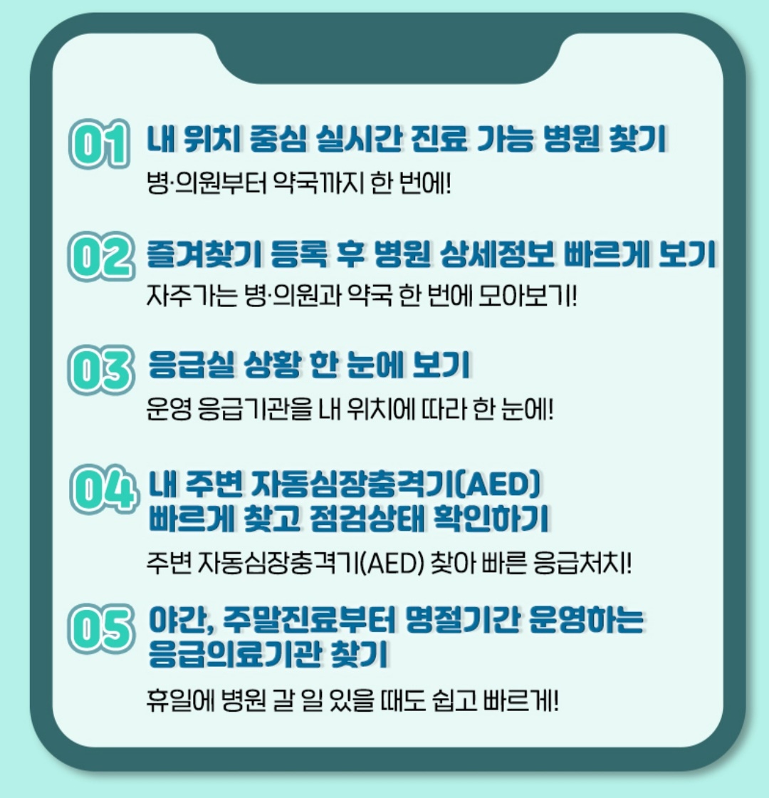 응급의료정보제공앱