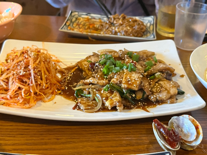 데리야끼 삼겹볶음