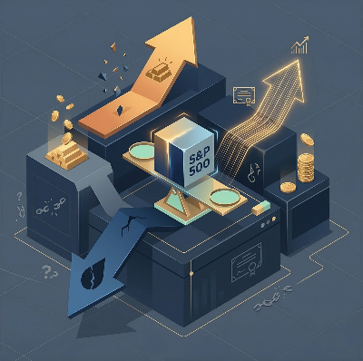 자산군별 변동성과 상관관계를 보여주는 분석 차트 (Analytical chart showing volatility and correlation by asset class)