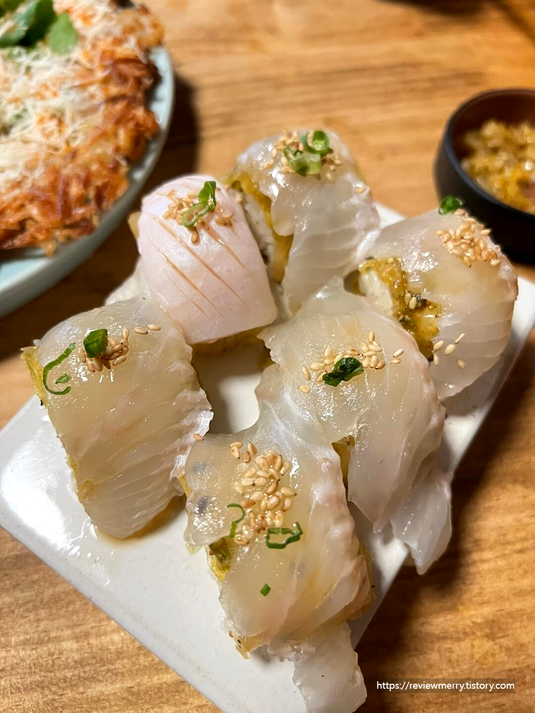 묵은지 회말이 사진