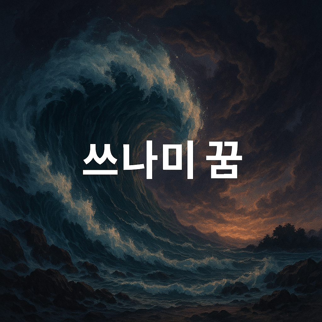 쓰나미 꿈 해몽