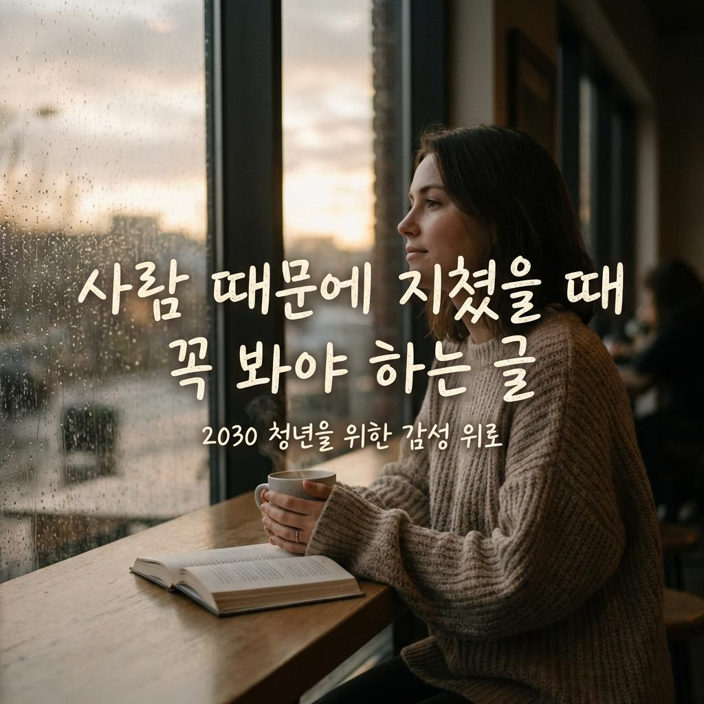 사람 때문에 지쳤을 때 꼭 봐야 하는 글