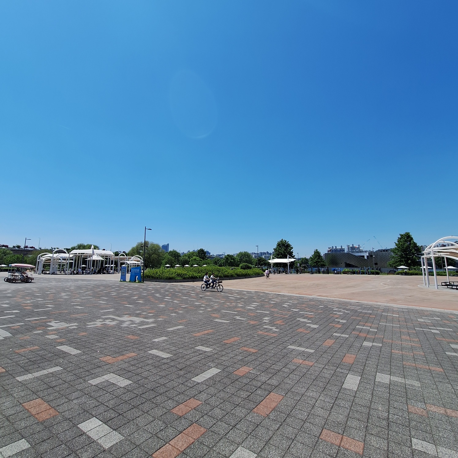 광나루 자전거공원과 드론공원