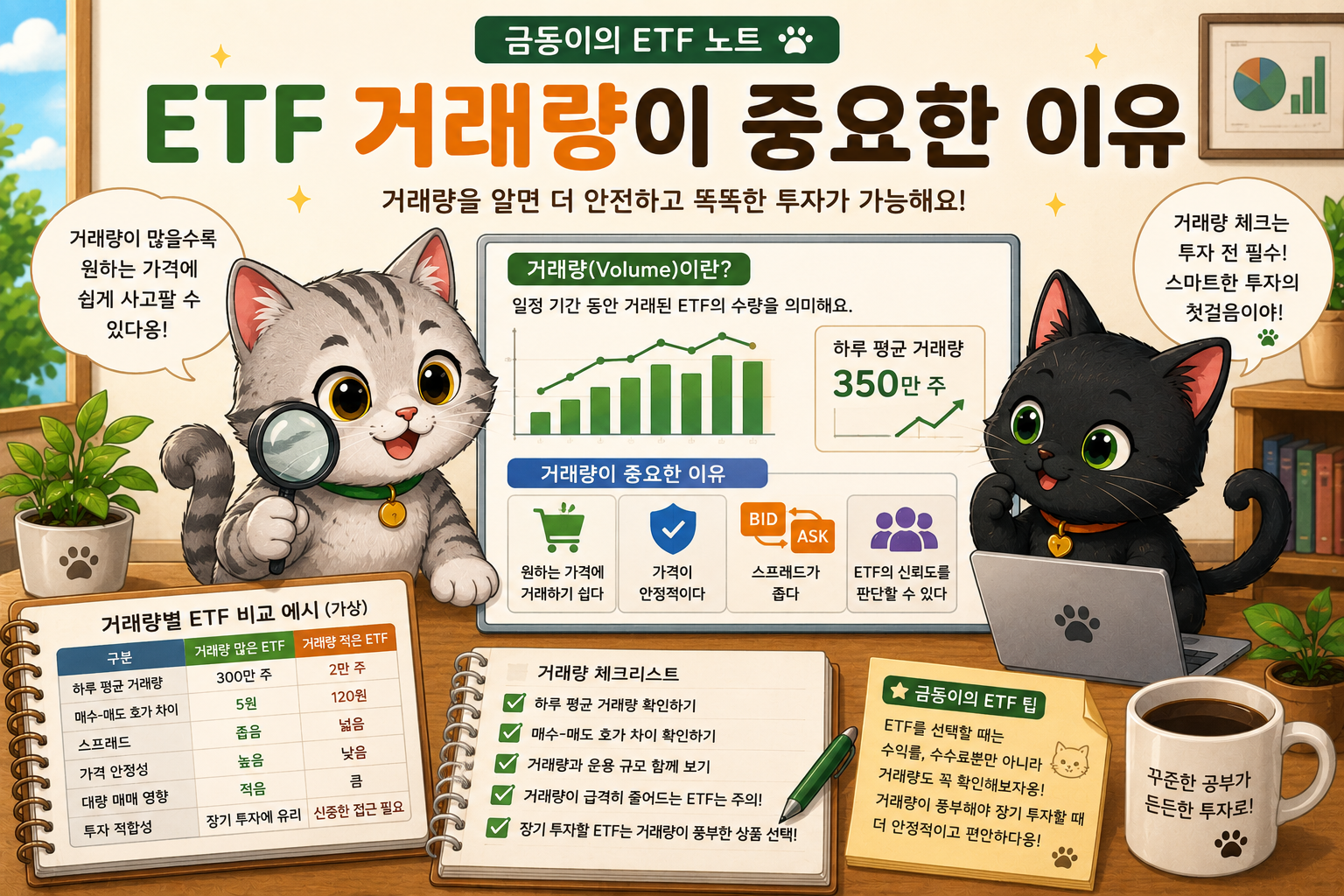 국내 주식 거래량 관련 내용