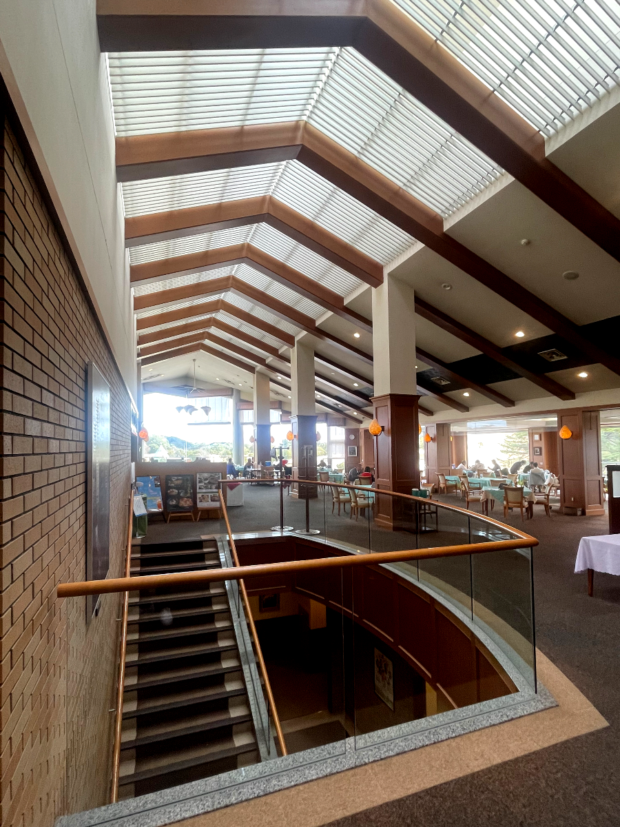 가사기 골프 클럽라운지 2층 식당