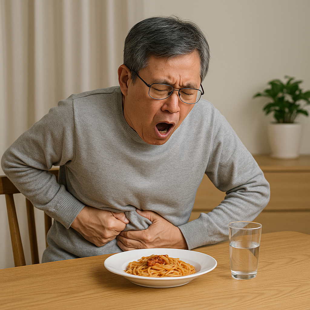 시니어건강, 기도폐쇄, 자가하임리히법