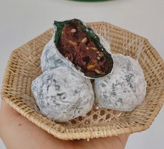 부추찹쌀떡